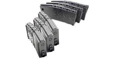 T4 Tactical Low-Cap Magazine-BK (45 Rounds)-6pcs/Box